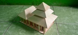 miniatur Mesjid agung Demak