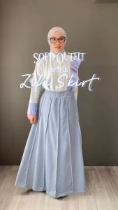 Mybamus x Mangzilasf - Zila Playfull Skirt - Rok Wanita Korean Style