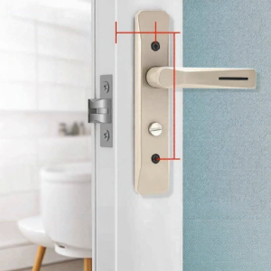 WEVOLA | Universal Quiet Bathroom Door Lock