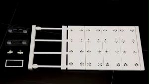 Wardrobe Divider Organizer/ for Closet Bookshelf Cabinet /Extendable/ No drill no nail / Free Shelf Support Pegs included!