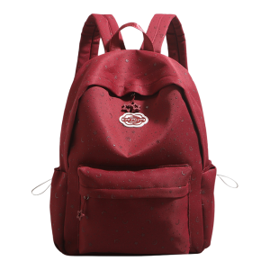 URCDN RDALVO | Minimalist Red Student Backpack