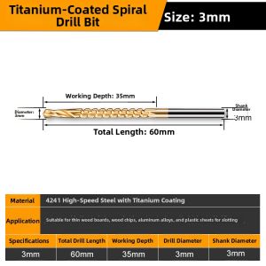 MUDUOXIN | Multifunctional Spiral Drill Bit Alloy High Hardness