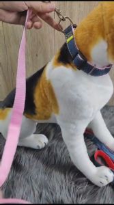 Candy Dog Harness / Tali Tuntun Harnes / Rantai Anjing Kucing Pet Belts Uk. S