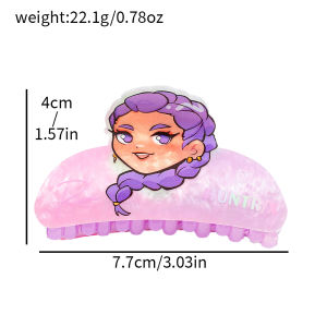 1PC/7PCS Cute girl group hair claw multi-functional hair accessory hair claw