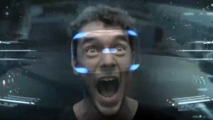 3D VR Headset Smart Virtual Reality Glasses Helmet for Smartphones 4.7-7 Inches Phone Android iPhone Lens with Controller Binoculars