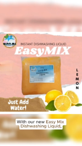 EASY MIX DISHWASHING LIQUID (JUST ADD WATER)STICKER IS ALSO AVAILABLE
