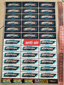 Stiker Team Sotok | Stiker Audio | Stiker Anti Air | Stiker 1 Lembar | Stiker Pack