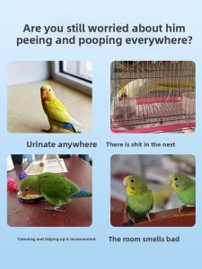 GUOGUOHAN | Disposable Bird Cage Litter Pad
