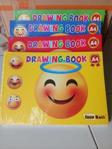 BUKU GAMBAR 1 PAK ISI 10 MURAH HARGA GROSIR BUKU MEWARNAI SIDU A4 M