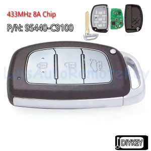 3 Buttons Smart Remote Car Key Fob 433MHz 8A Chip for Hyundai IX25 Creta 2017 2018 2019 2020 P/N: 95440-C9100