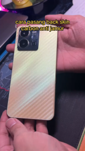 GARSKIN Sticker Carbon iPhone 13 Mini Pro Max 7 X Xs Xs Max Xr 11 11 Pro 11 Pro Max 12 Skin Carbon Transparan