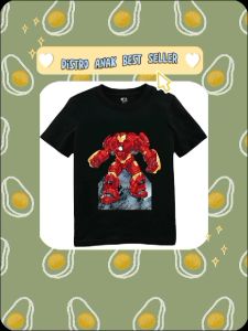 Pakaian Kaos Anak Laki Laki Tangan Pendek Usia 9-14 Tahun - Vipher - Atasan