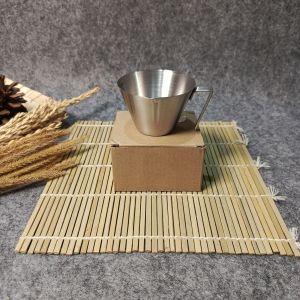 HOUSSEN GELAS ukur stainless steel bartender measuring cup 100ml SDK-LJSV