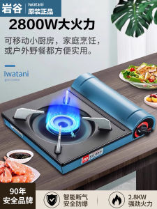 Genuine Goods Rock Valley Portable Gas Stove Portable Outdoor Stove Windproof Portable Gas Stove For Home Gas Stove Hot Pot Barbecue Stove
