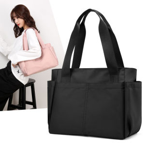 Textured Nylon Cloth Bag for Women New Arrival Trendy Fashion All-Match Handbag Minimalist Casual Shoulder Bag Waterproof Tote Bag