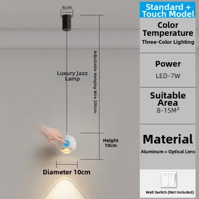 Modern Minimalist Adjustable Hanging Lamp