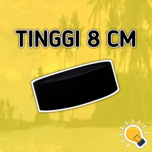 PECI HITAM TINGGI 6 CM SONGKOK PRIA TINGGI 6 CM KOPIAH SHOLAT PRIA KEREN TERBARU KOPIAH DEWASA TINGGI 6 CM 7 CM 8 CM