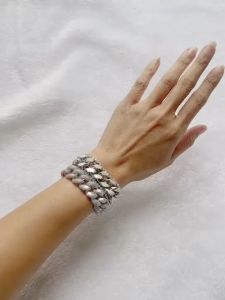 Super Cool Bracelet - Silver - SIRILADA - สร้อยข้อมือ สีเงิน/ขาว