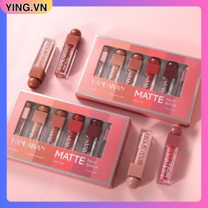 BỘ 6 CÂY SON KEM LÌ HANDAYAN MATTE 6 MÀU LÂU TRÔI KHÔNG DÍNH LY LÊN MÀU CHUẨN HÀNG XUẤT KHẨU TÂY ÂUGIÁ ĐẸP CHẤT ĐẸP