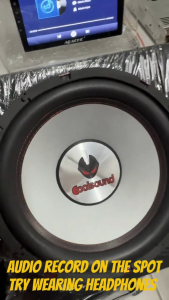 12" Inch CS-R12 Coolsound Car Auto Subwoofer 600Watts Max Single Magnet Single Coil Speaker Audio System