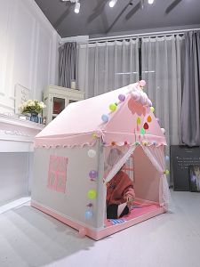 Oversize Tent for Kids Play House Castle Tent for Kids Princess Playhouse Play Tent Toys for Girls