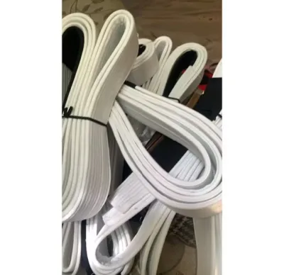 BJJ belt white gray promotion belt kods