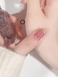 Kutek Kudan Kualitas Tinggi Peel Off Kutek Maroon Halal Bisa Di Kupas termurah berkualitas NL070