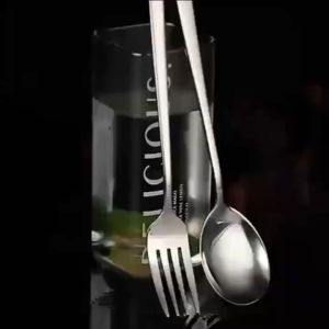 12pcs Korean Cutlery Set: Fast Delivery Dining Utensils