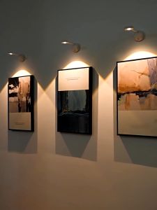 Vimite LED Motion Sensor Wall Lamp Wireless Usb Rechargeable Spotlight đèn led trang trí phòng  For Corridor Stairs Bedroom đèn ngủ cảm biến