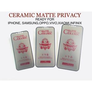 Anti Gores Privasi Ceramic Matte Spy Xiaomi 10a 10c redmi 12 12c 6a 7a 8a 9a 9c