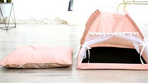 Lều Ngủ Nhà Ngủ Cho Chó Mèo Thú Cưng Có Thể Tháo Rời Dễ Dàng Vệ Sinh. Hàng Loại 1
