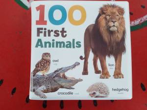 Bath Book - 100 First Animals (หนังสือลอยน้ำ ใช้ร่วมกับปากกาTalkingpen สำหรับนักนอน)