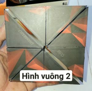 Một cục Rubik 3D xếp hình đa năng bằng nhựa rất đẹp và nhiều màu sắc