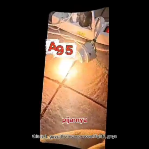 A95 Lampu Bohlam FILAMENT E27 5W UV FITING FITTING Pijar super Hyper 100% ORI Lebih Terang 5 WATT HEMAT ENERGI SEHAT BEBAS ANTI RADIASI KESEHATAN KUNING CLEAR 220V 50 60Hz Penghangat Anak Ayam PEMANAS JAGA SUHU STABIL CAHAYA LAMP TIDUR SLEEP