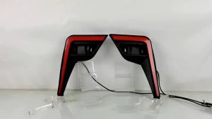 Perodua Ativa 2021- 2023 Dynamic Rear Bumper Reflector Cover With Signal Running SMOKE/RED