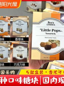 Mini Sees Candies Assorted Flavors Hard Candy Snacks for Girlfriend Traditional Candy Treats American Origin Gift Box Pack