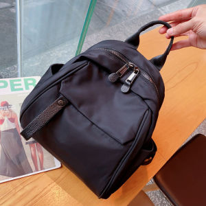 New 2025 Womens Oxford Cloth Backpack Lightweight Travel Bag Versatile Mom Bag Double Shoulder Bag Korean Style Casual Backpack
