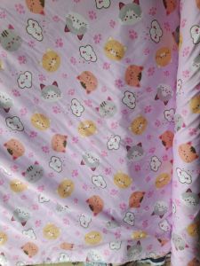 kain bahan katun polymicro meteran (50cm x 240cm)karakter anak