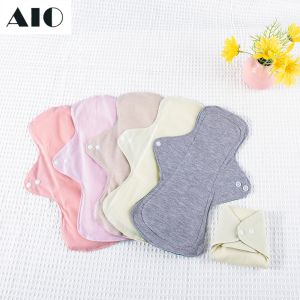 AIO Leak-Proof & Waterproof Washable Incontinence Sanitary Pads Womens Period pads Urine Proof Underwear Pads 2PCS Dropshipping