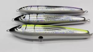 TAKEDO Wholesale High Quality JY58 200mm 80g Wood Pencil Lure Saltwater Trolling Lifelike Topwater Lures Tuna Bait