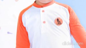 Raglan Anak Laki-Laki Usia 3-8 Tahun Little Dude