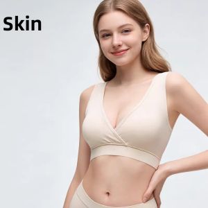 Queens Secret | Nursing Sleep Bra for Pregnant Women Cotton