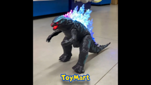 Mega Roaring Godzilla King of Monsters Walking Action Figure LED Glow & Walking Action Toy for Children