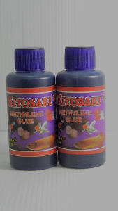 OBAT IKAN HIAS OBAT BIRU METHYLINE BLUE 100 ML - OBAT IKAN SAKIT