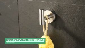2Pcs Towel Hooks Stainless Steel Wall Hook Gold Robe Hook 3M Adhesive Hook for Bathroom Kitchen