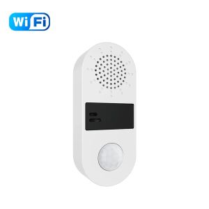 iHseno | Tuya Wifi Sound&Light Alarm PIR Motion Sensor 130DB Human Infrared Detector Security Smart Life Works With Alexa Google Home