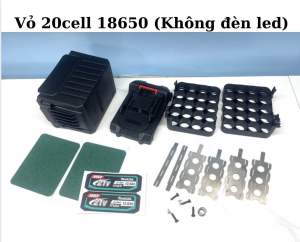 Vỏ Pin Giá Rẻ MaKiTa 30cell 20cell 18650 (Loại không đèn Led)