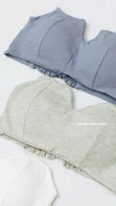 Wimiu Tank Top Tanktop Tangtop BH Sport Crop Top Sport Bra Bralette Katun Premium 100114