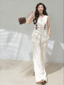 KEIKO | Casual Rich Style Linen Blend Suit