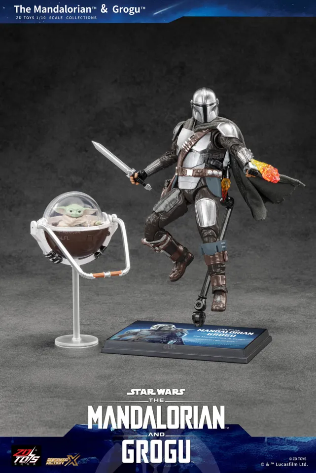 ZD Toys | Movie Star Wars: The Mandalorian & Grogu Figure 1:10